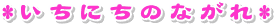 �P���̗���